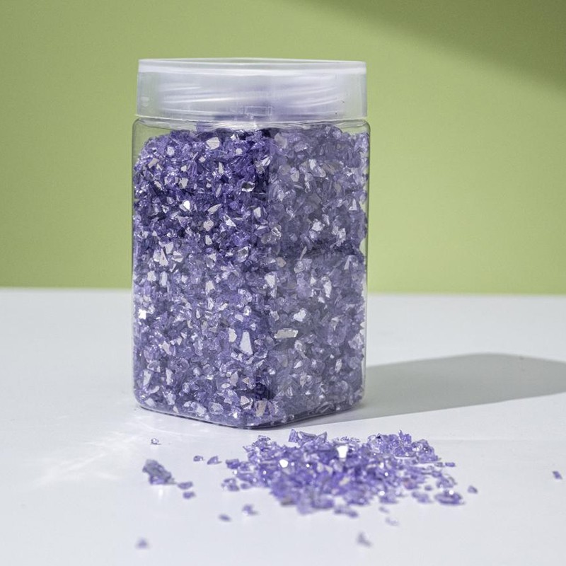 Glass Gravel For Landscaping Gabion Decoration