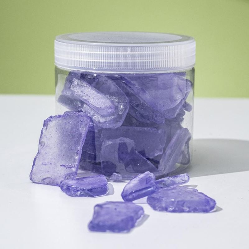 Violet Glass Chips